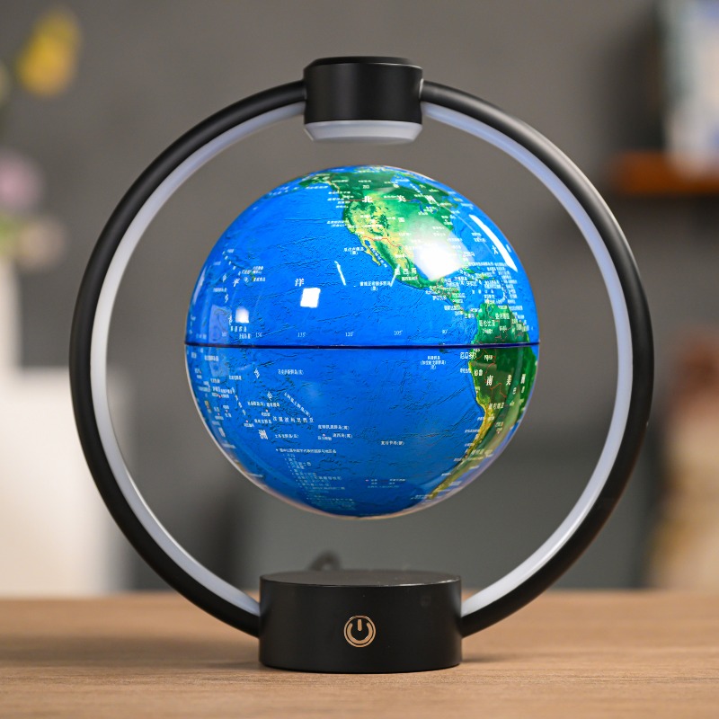 Educational Globe For Kids - 14cm Levitation Floating Globe 360° Rotating