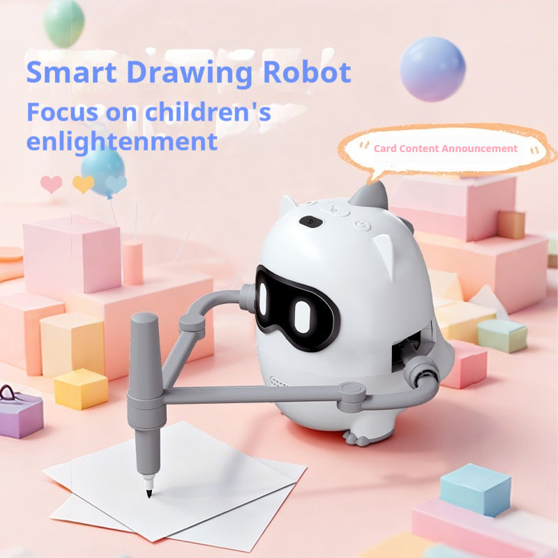 Kids Educational Device - Generic Smart Dinosaur Drawing Robot Intelligent
