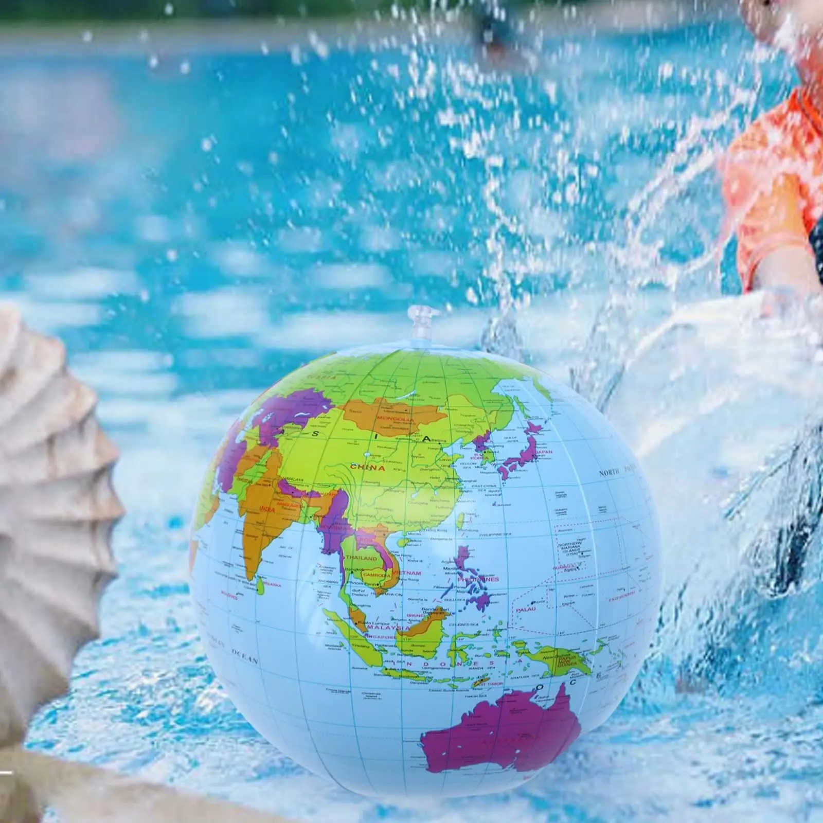 16 Inch 30cm Inflate Globe Bea - Educational Globe For Kids review and price