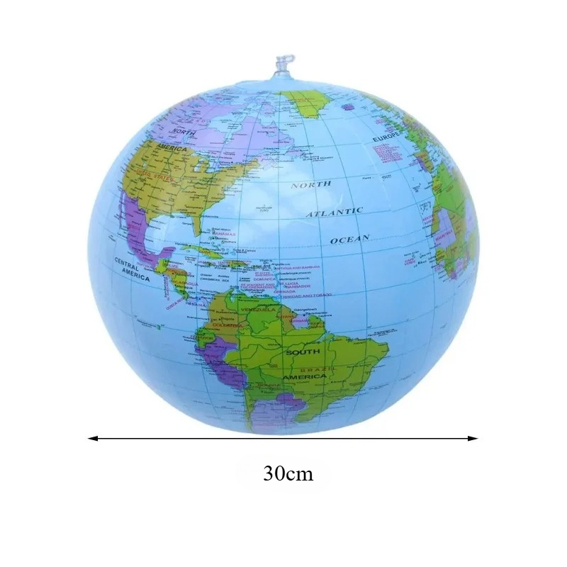 16 Inch 30cm Inflate Globe Bea - Educational Globe For Kids review and price