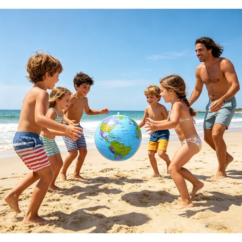 16 Inch 30cm Inflate Globe Bea - Educational Globe For Kids review and price