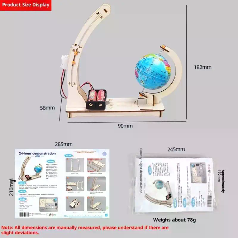 DIY 1 Set Earth Model Science  - Educational Globe For Kids review and price