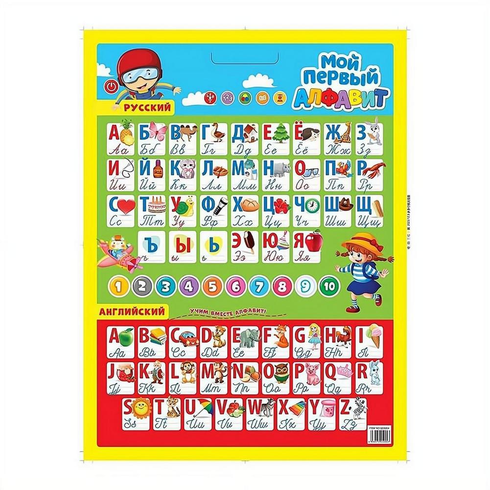 Russian Electronic Interactive - Kids Educational Poster review and price