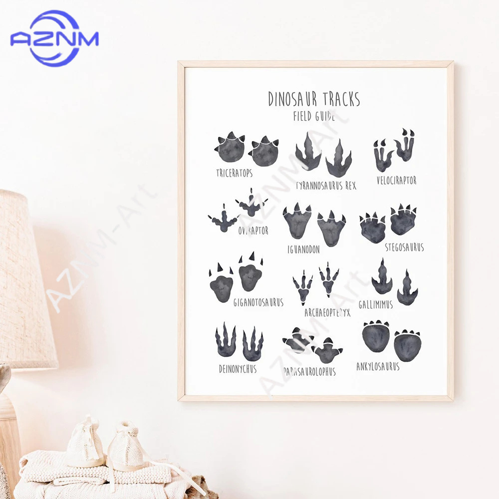 1/3PCS ，The cartoon dinosaur s - Kids Educational Poster review and price