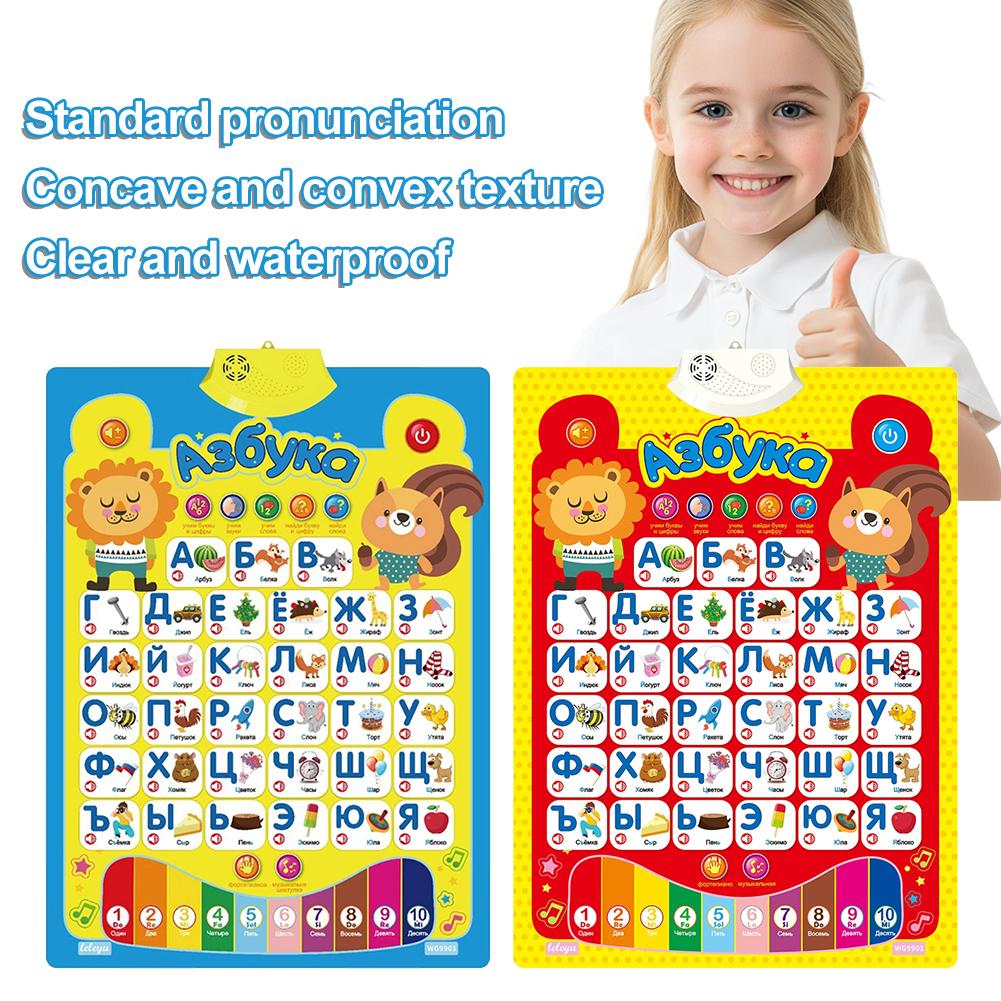 Russian Electronic Interactive - Kids Educational Poster review and price