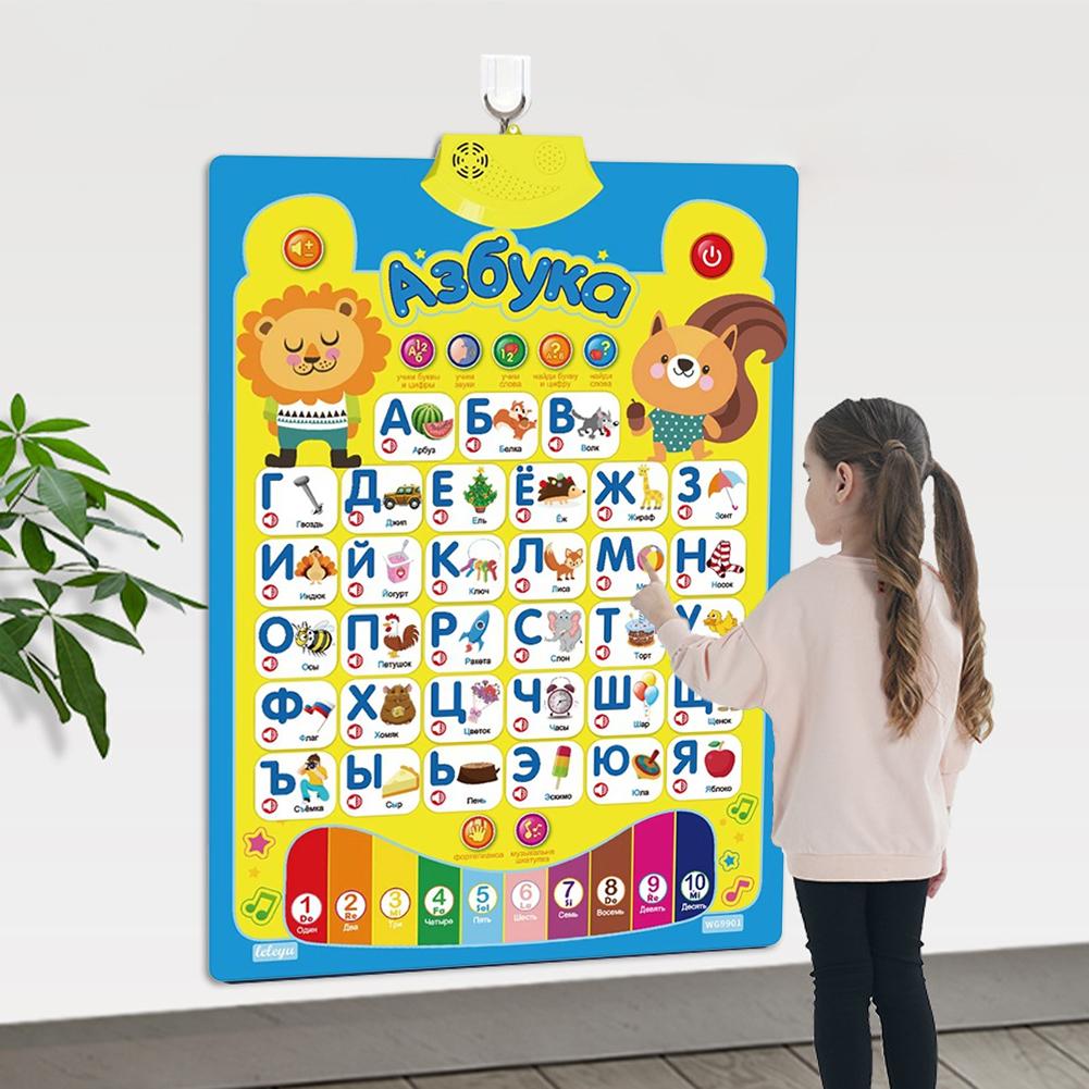 Russian Electronic Interactive - Kids Educational Poster review and price