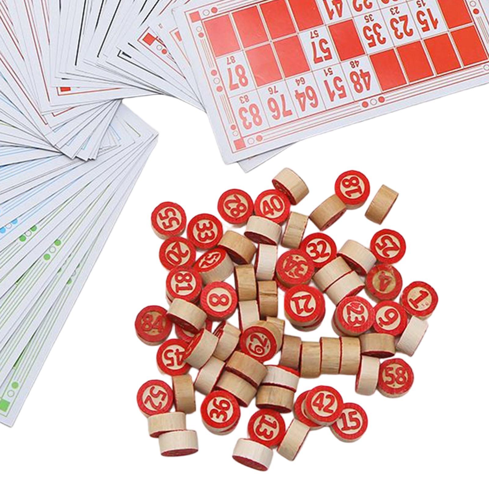 Bingo Game Wooden Funny Educat - Kids Education Group review and price