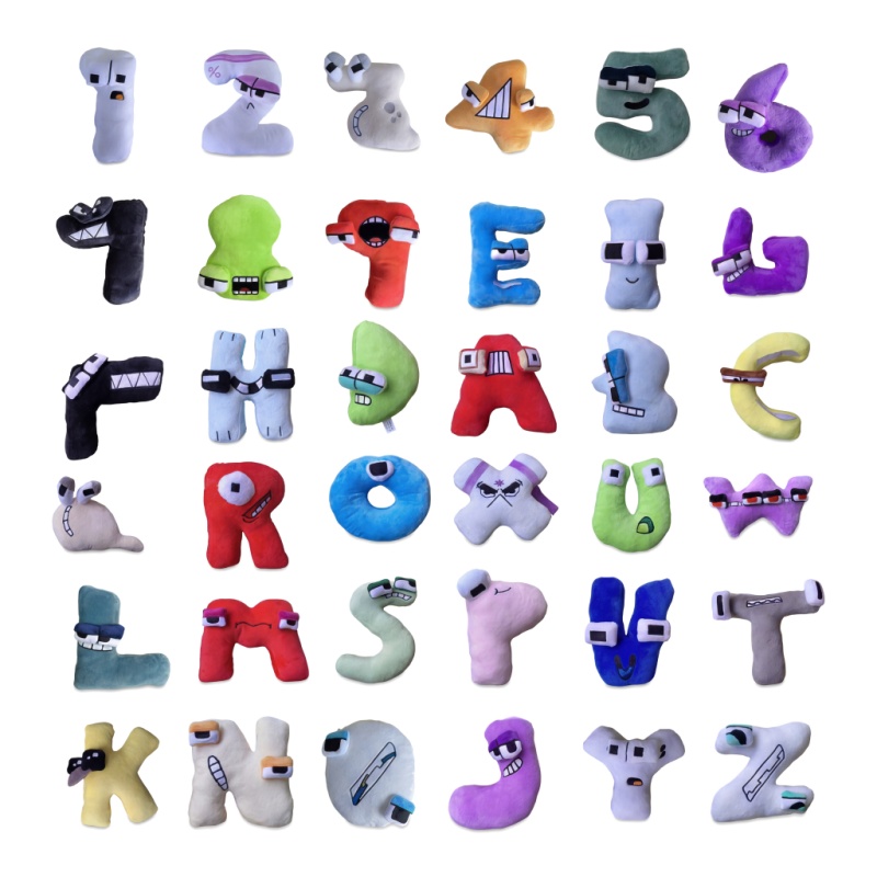 26 Pcs Alphabet & Number Plush - Kids Educational - Alphabet Numbers & More review and price