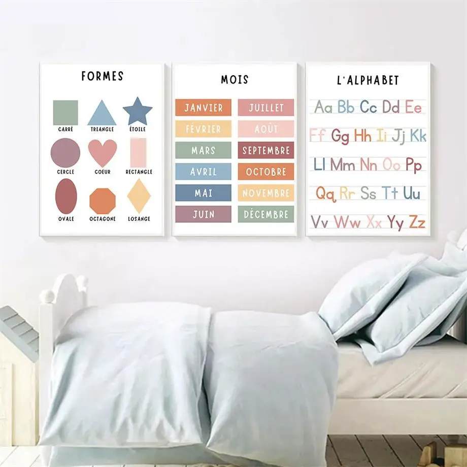 English French Number Alphabet - Kids Educational - Alphabet Numbers & More review and price