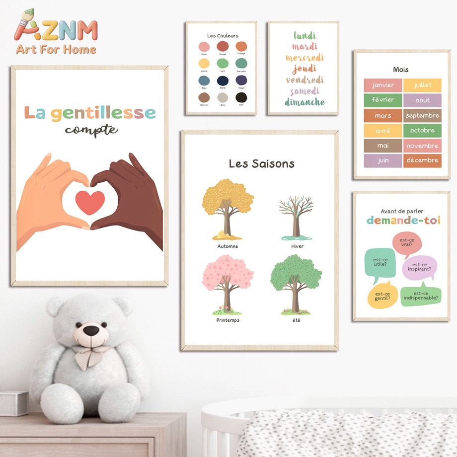 AZNM French Kids Educational C - Kids Educational - Alphabet Numbers & More review and price