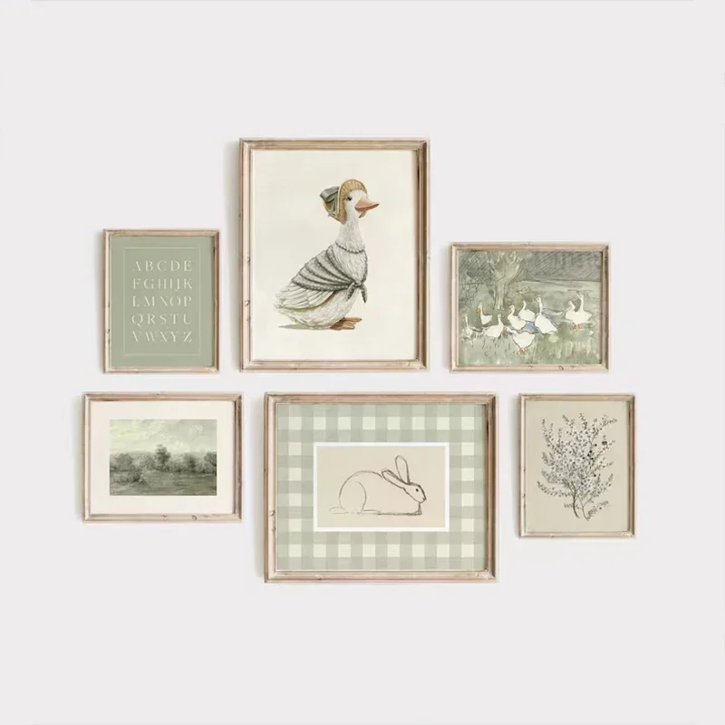 Green Bohemian Nursery Gallery - Kids Educational Poster review and price