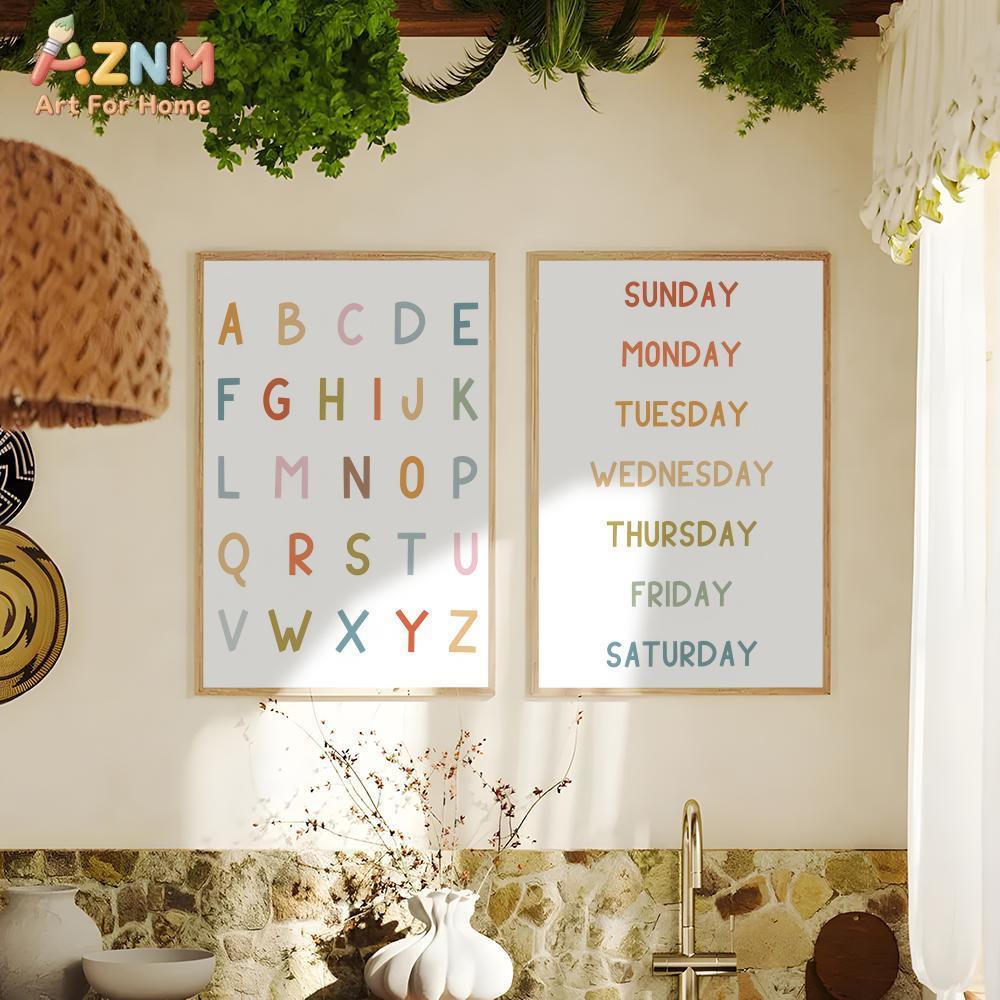 AZNM Educational Alphabet Numb - Kids Educational - Alphabet Numbers & More review and price