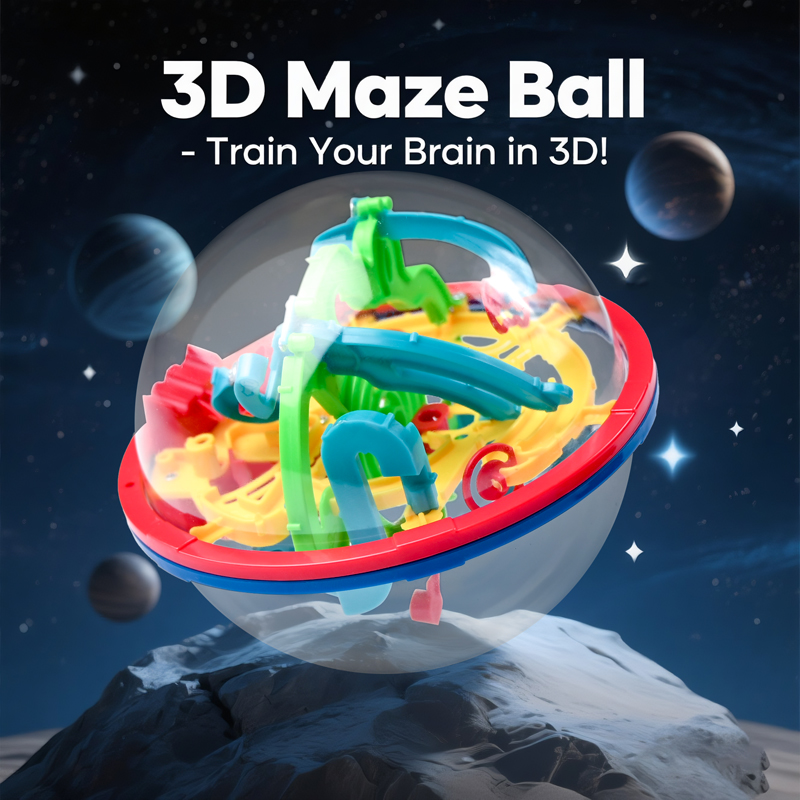 3D Magic Ball Labyrinth Brain  - Educational Globe For Kids review and price