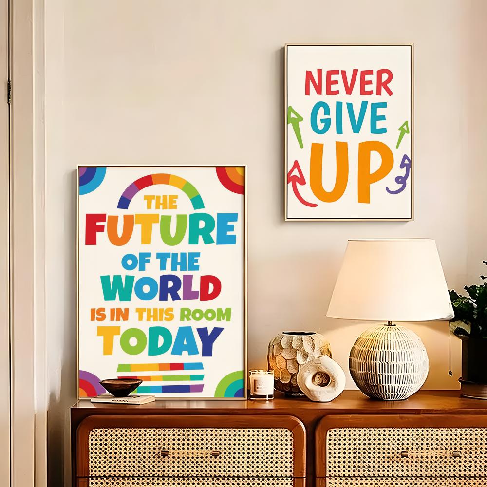 Positive Kid Classroom Wall Pi - Kids Educational Poster review and price