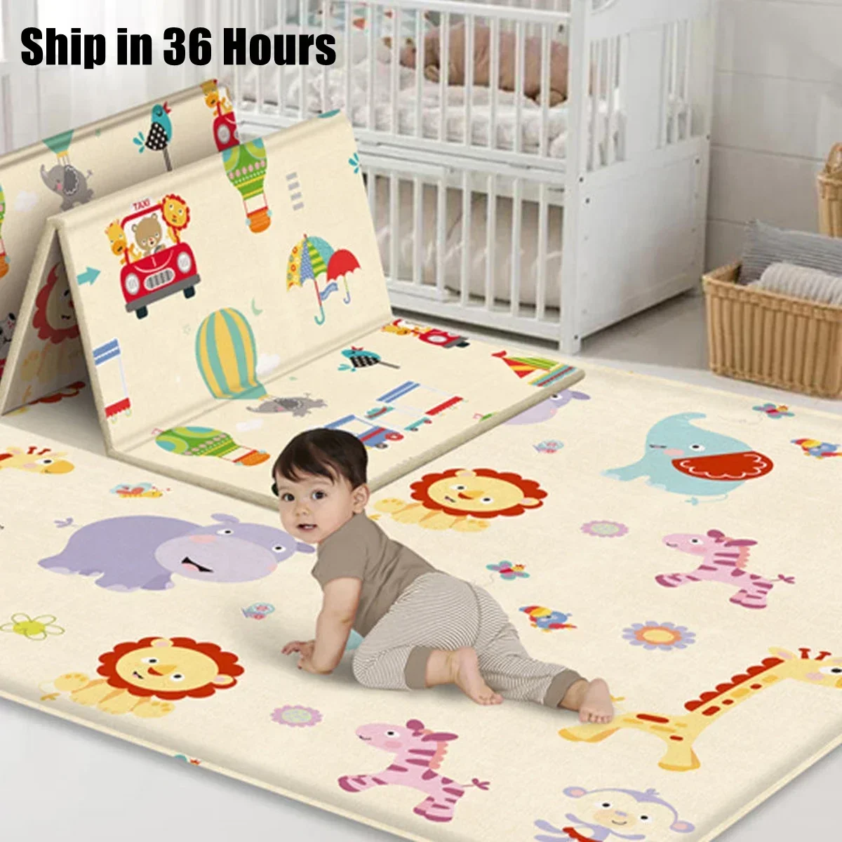 XPE Foldable Baby Play Mat Chi - Kids Education Rug review and price