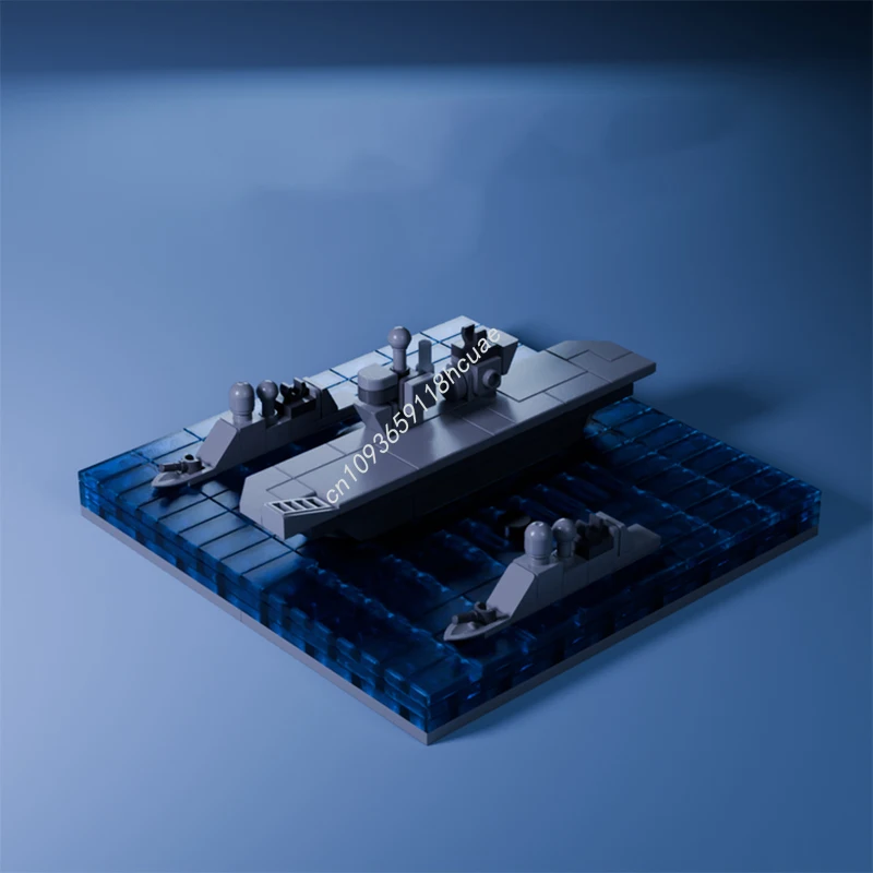 463pcs MOC NAVAL GROUP Model B - Kids Education Group review and price