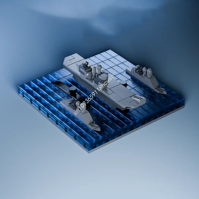463pcs MOC NAVAL GROUP Model B - Kids Education Group review and price