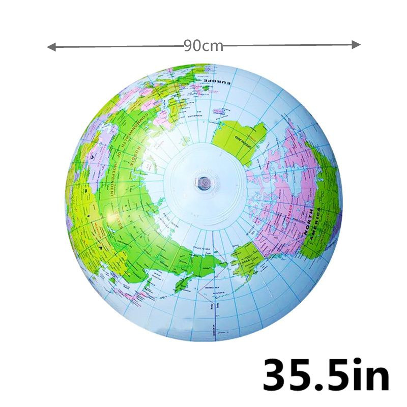 90CM Inflatable Earth World Ge - Educational Globe For Kids review and price