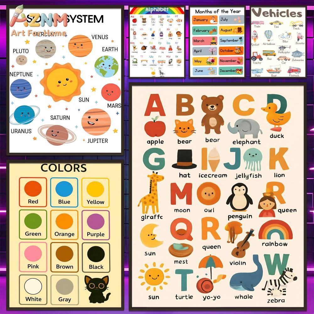 AZNM Kids Educational Canvas W - Kids Education System review and price