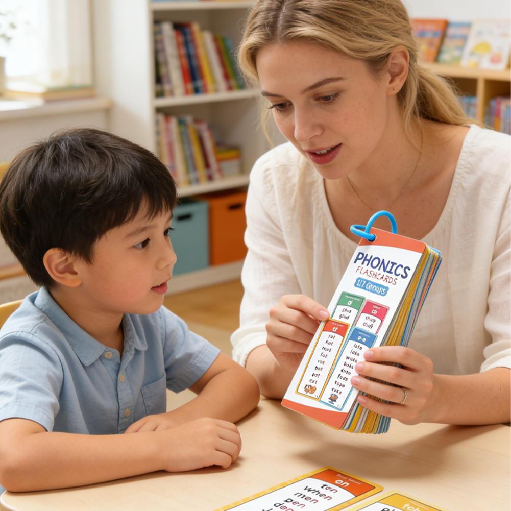 117 Groups Phonics Flashcards  - Kids Education Group review and price