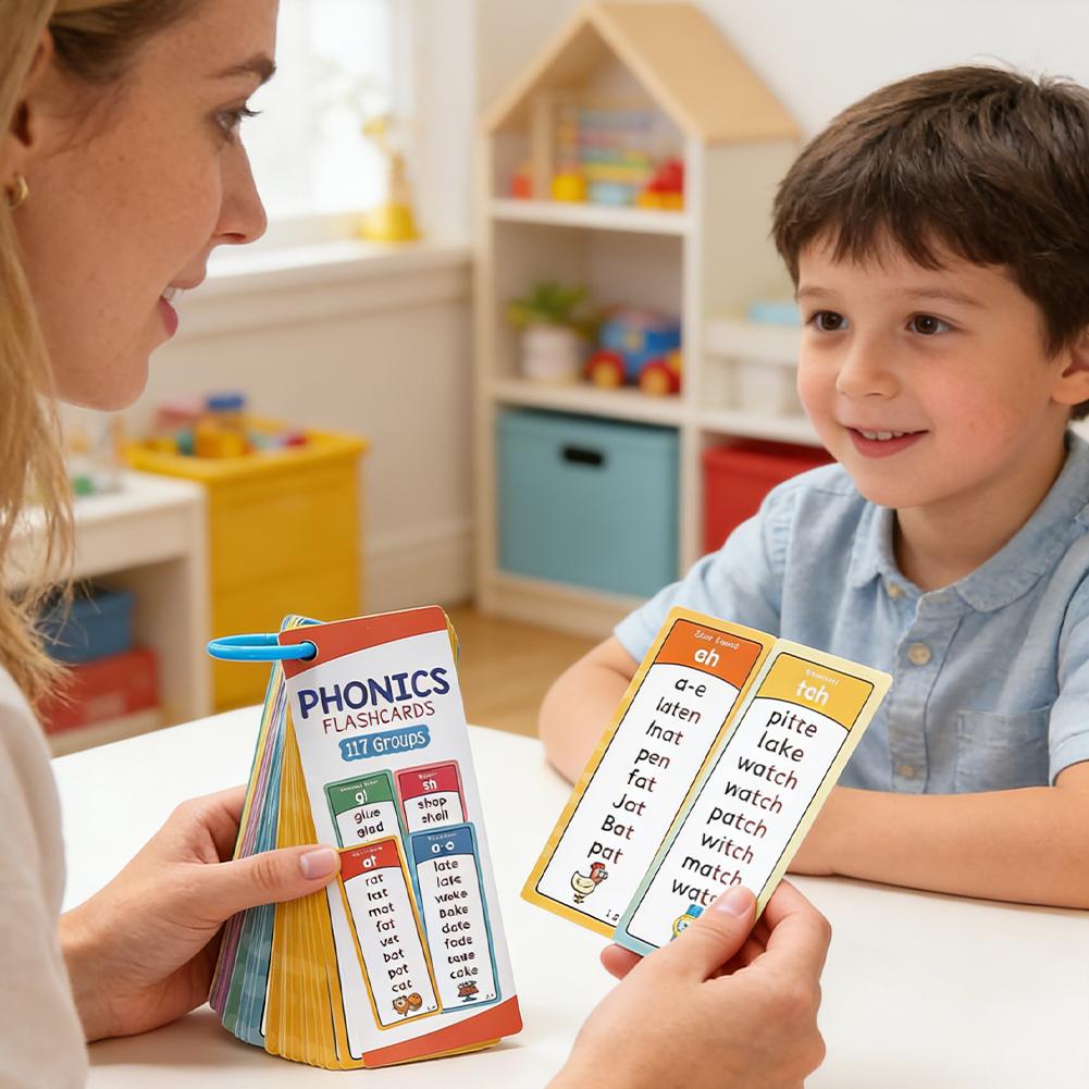 117 Groups Phonics Flashcards  - Kids Education Group review and price