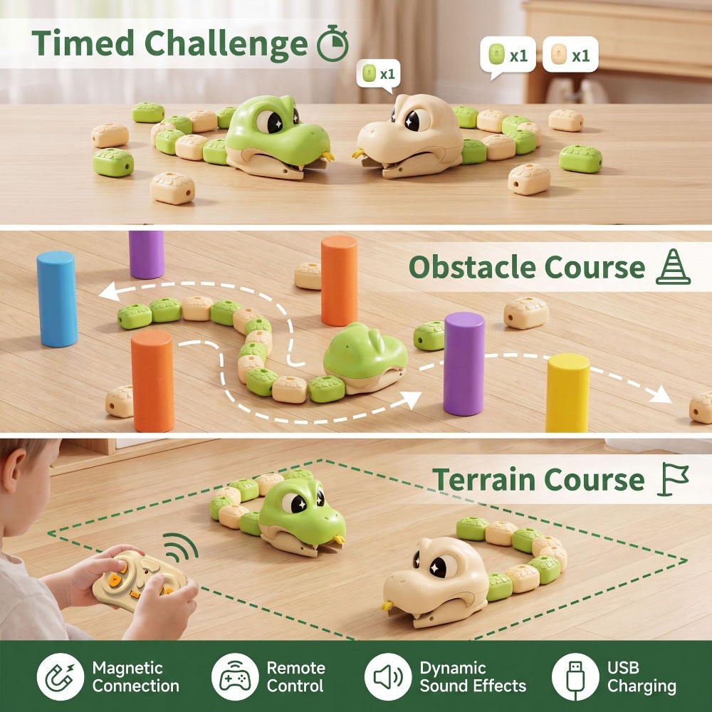 Remote Controlled Greedy Snake - Kids Educational Device review and price
