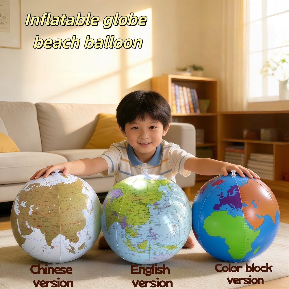 30cm Inflate Globe Beach Ball  - Educational Globe For Kids review and price