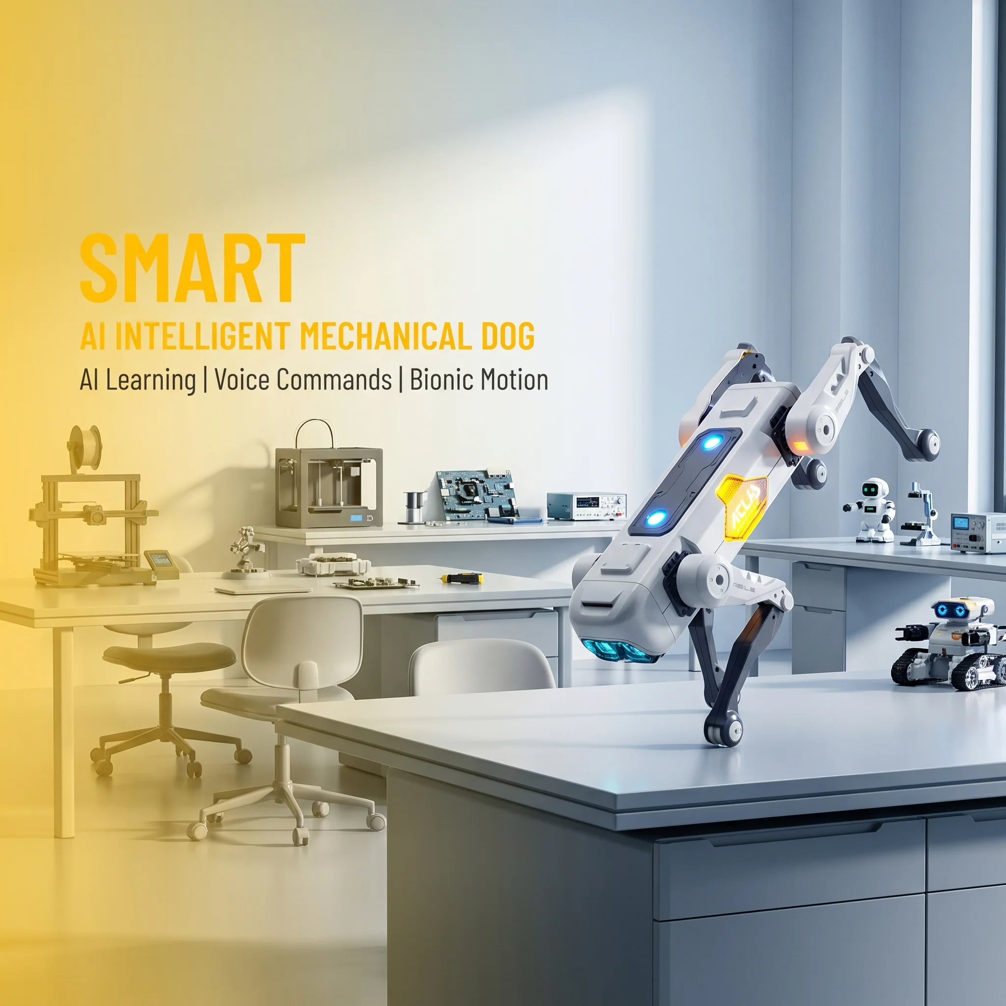 AI Smart Robot Dog, Voice & AP - Kids Educational Device review and price