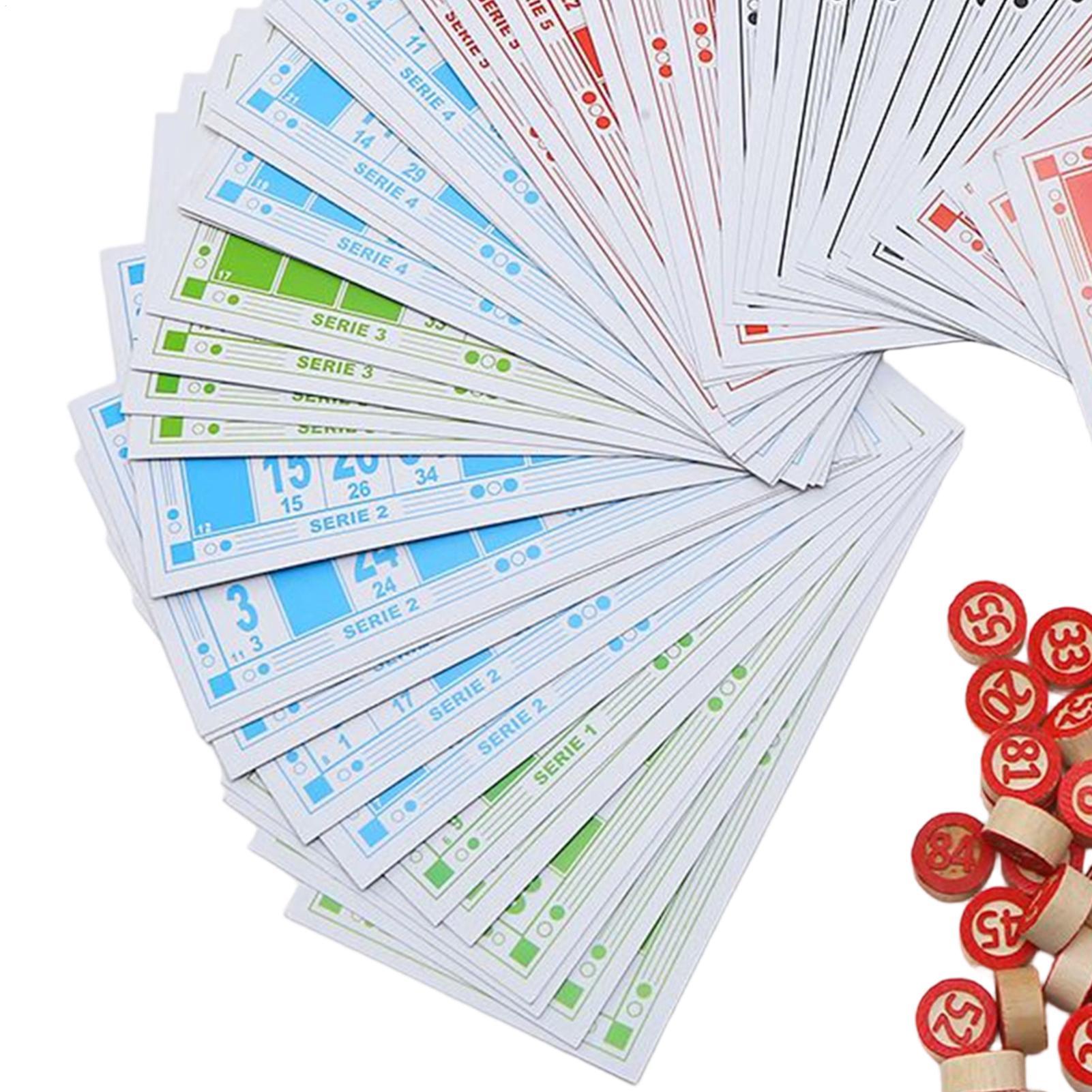 Bingo Game For Adults Wooden F - Kids Education Group review and price