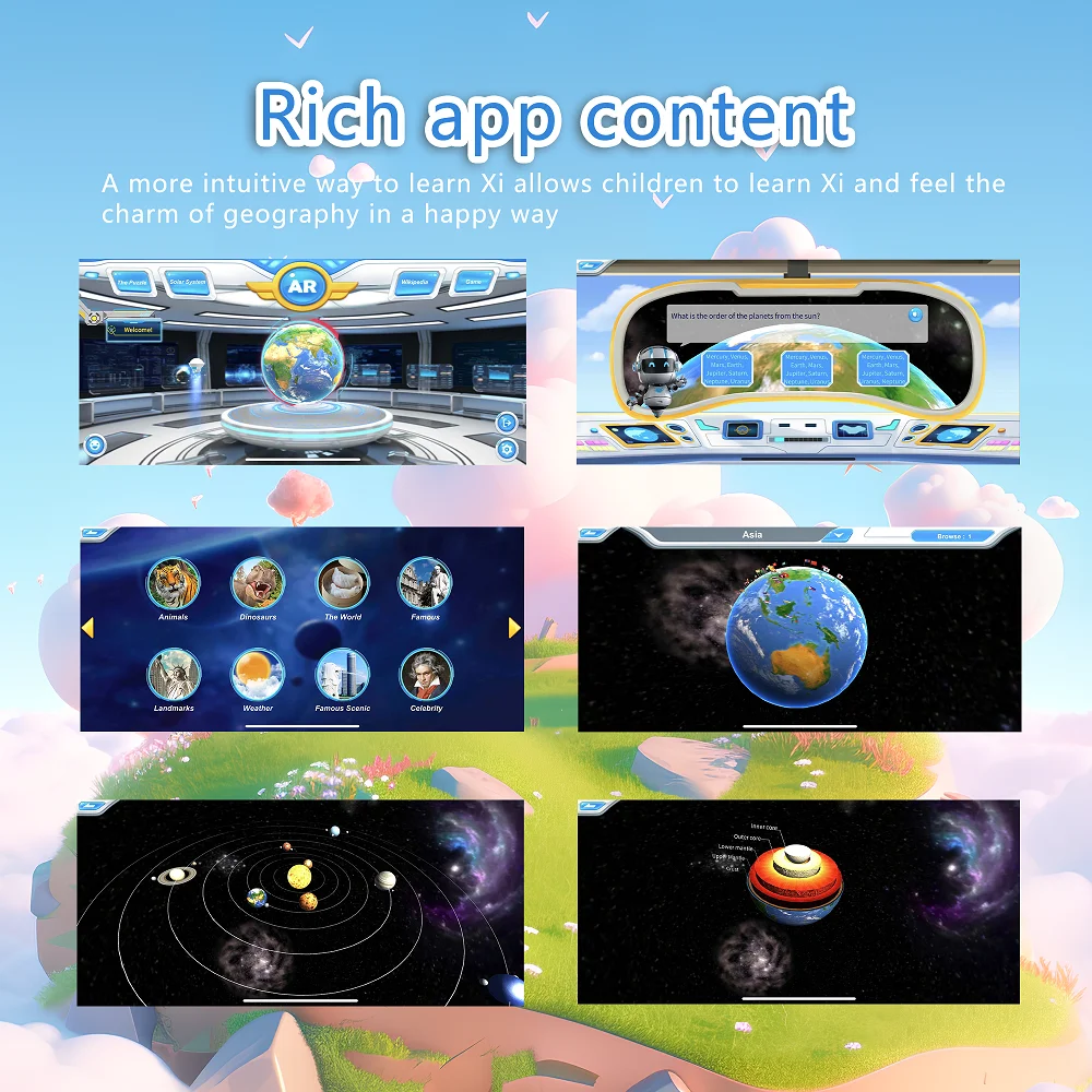 AR Interactive Smart Globe Kid - Educational Globe For Kids review and price