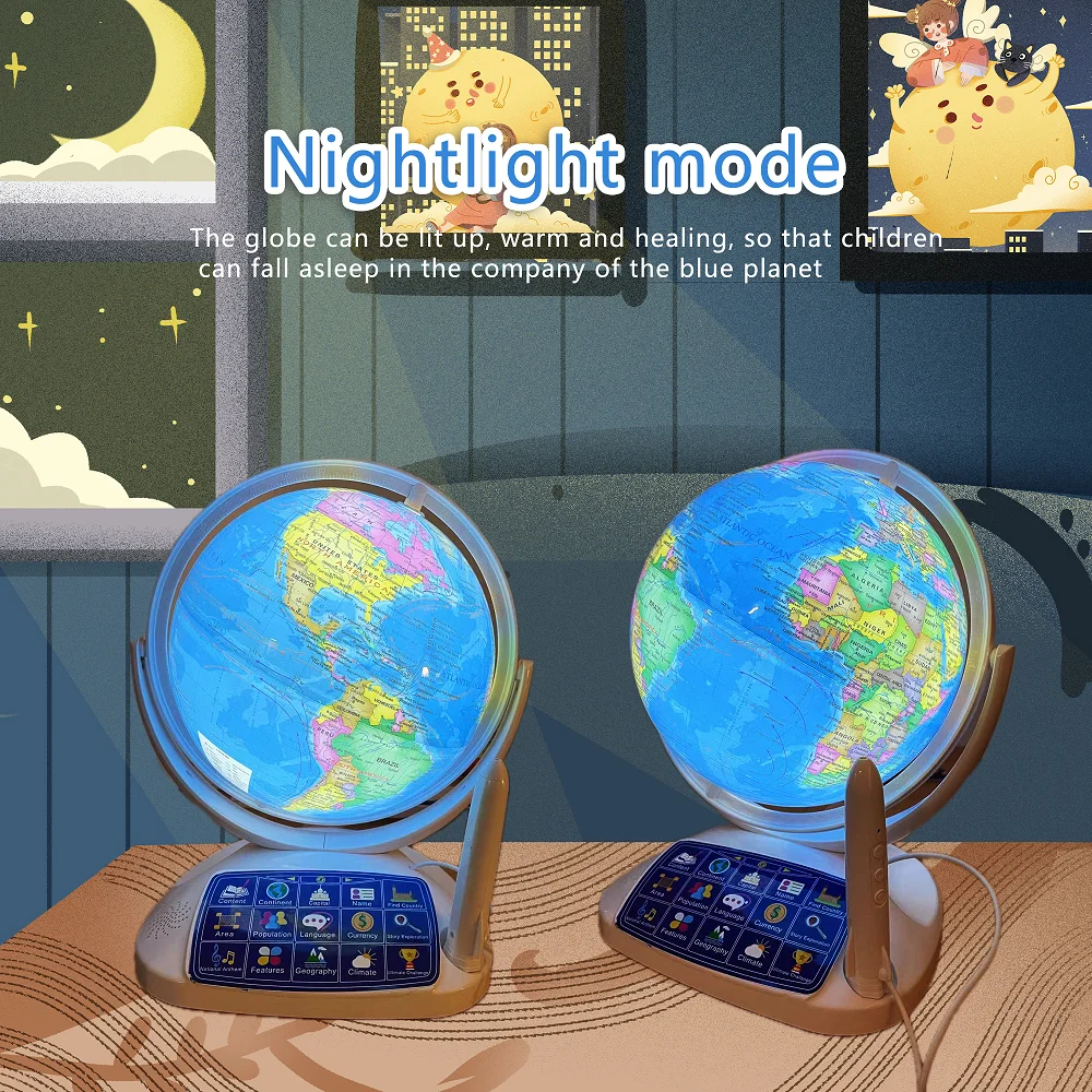 AR Interactive Smart Globe Kid - Educational Globe For Kids review and price