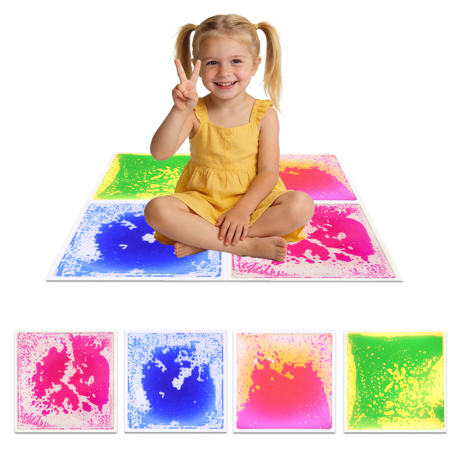 Visual Sensory Mat Liquid Safe - Kids Education Rug review and price