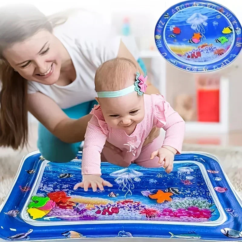 Baby Water Play Mat PVC Inflat - Kids Education Rug review and price