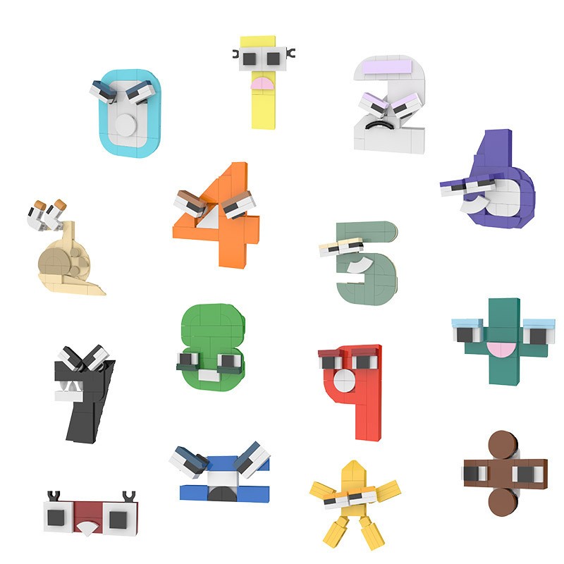 Creative MOC Number Lore Alpha - Kids Educational - Alphabet Numbers & More review and price