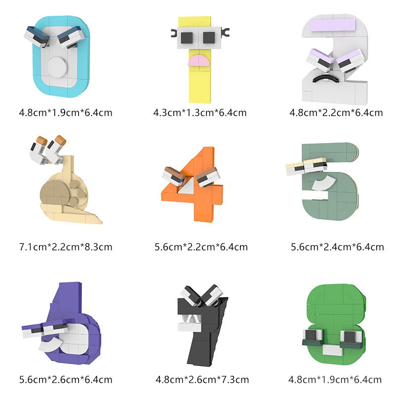 Creative MOC Number Lore Alpha - Kids Educational - Alphabet Numbers & More review and price